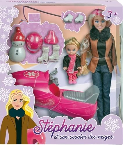 Modepuppe Stéphanie mit Schneescooter Modepuppe Stéphanie mit Schneescooter von WDK Partner