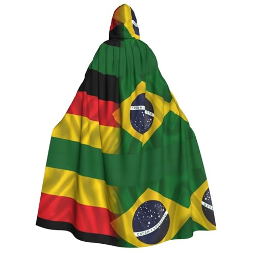 WDXQHY Halloween-Umhang für Erwachsene, mit Kapuze, Ganzkörper-Kostüm, Umhang für Cosplay-Partys und Themenveranstaltungen, 100 % Polyester, bequem, maschinenwaschbar, perfekt für Halloween-Bälle und WDXQHY Halloween-Umhang für Erwachsene, mit Kapuze, Ganzkörper-Kostüm, Umhang für Cosplay-Partys und Themenveranstaltungen, 100 % Polyester, bequem, maschinenwaschbar, perfekt für Halloween-Bälle und von WDXQHY