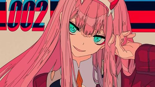 Japanese Anime Franxx Poster，1000 Teile Puzzle，Puzzle Spielzeug Für Kinder，Erwachsene Challenge Game Kq259Zy von WDZFF