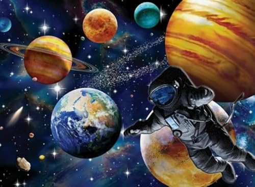 Spaceshipss Landscapes Picture,1000 Teile Puzzle,Colorful,Puzzle Spielzeug Für Kinder Hq81Zd von WDZFF