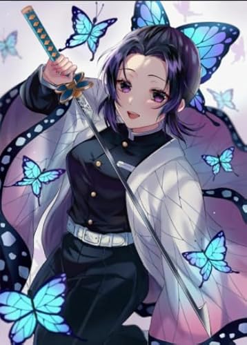 WDZFF 1000 Pieces,Japanese Animes Tanjirou Nezuko Demons,Jigsaw Art Picture,Colourful,Puzzles for Older Adults,Irregular Puzzle Pieces,Memory Cognition Games Zq139Zp von WDZFF