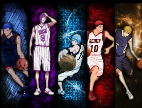 WDZFF 1000 Stück - Fun Puzzle - Poster - Gifts - Japanese Animes Kuroko's Basketball - Stressabbau-Spiel Für Erwachsene, Kunstbild - Lernspielzeug Für Kinder - Kx368Zs WDZFF 1000 Stück - Fun Puzzle - Poster - Gifts - Japanese Animes Kuroko's Basketball - Stressabbau-Spiel Für Erwachsene, Kunstbild - Lernspielzeug Für Kinder - Kx368Zs von WDZFF