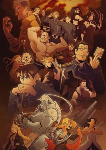 WDZFF 1000 Stück - Japanese Animes Fullmetal Alchemys - Colour Puzzle - Lernspielzeug Für Kinder Puzzle - Kx449Zs WDZFF 1000 Stück - Japanese Animes Fullmetal Alchemys - Colour Puzzle - Lernspielzeug Für Kinder Puzzle - Kx449Zs von WDZFF
