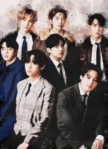 WDZFF 1000 Stück - Korean Boyband Bang Bt.S - Art Posters Puzzle - Lernspielzeug Für Erwachsene Und Familien - Kx485Zs WDZFF 1000 Stück - Korean Boyband Bang Bt.S - Art Posters Puzzle - Lernspielzeug Für Erwachsene Und Familien - Kx485Zs von WDZFF