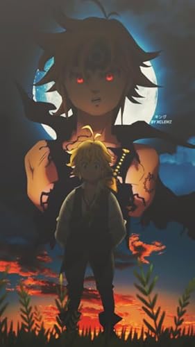 WDZFF Jigsaw Puzzle 1000 Stück Klassische Japanische Anime Meliodas Poster Holz Buntes Geschicklichkeitsspiel Für Die Ganze Familie Erwachsene Tq149Xz von WDZFF