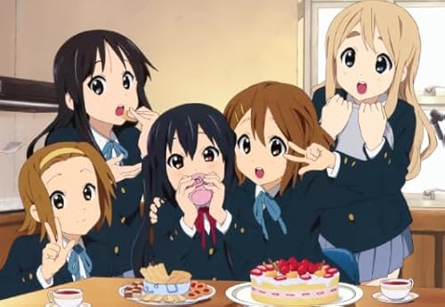 WDZFF Jigsaw Puzzle 1000 Stück Musik Anime K-On！Japanische Poster Holzpuzzle Home Stressabbau Spiel Mt10Zp von WDZFF