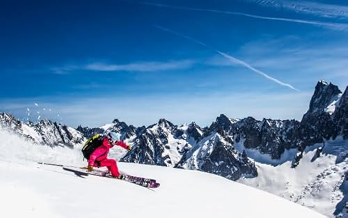 WDZFF Jigsaw Puzzle 1000 Stück Ski-Sport-Poster Buntes Für Die Ganze Familie Erwachsene Zp30Qk von WDZFF