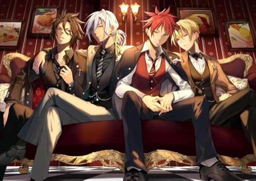 WDZFF Jigsaw Puzzle 1000 Teile Anime Food Wars！Poster Buntes Geschicklichkeitsspiel Für Die Ganze Familie Erwachsene Bw2Xk von WDZFF