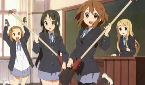 WDZFF Jigsaw Puzzle 1000 Teile Musik Anime K-On！Japanisches Poster Holzpuzzle Home Stressabbau Spiel Mt14Zp von WDZFF