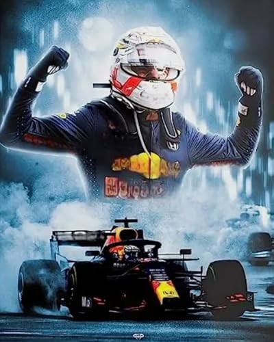 WDZFF Puzzle 1000 Pieces,Race F1 Jigsaw Puzzles,Colourful Art Poster,Irregular Puzzle Pieces,Memory Cognition Games Zq154Zp von WDZFF