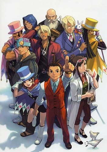 WDZFF Puzzle 1000 Teile Anime Gyakuten Attorneys Poster Colorful Ability Game Für Die Ganze Familie Erwachsene Qw43Yz von WDZFF