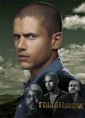 WDZFF Puzzle 1000 Teile Classic Film Prisonbreak Poster Colorful Ability Game Für Die Ganze Familie Erwachsene Qw150Yz von WDZFF