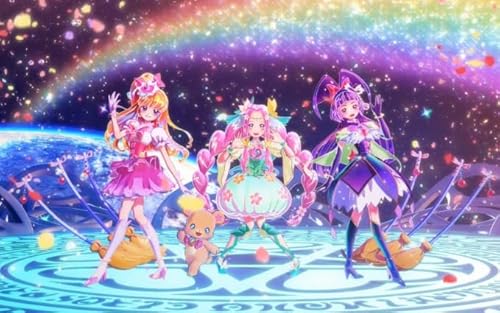 WDZFF Puzzle 1000 Teile - Japanese Anime Mahos Girls PreCure Poster - Für Stressabbau Zu Hause Fz246Wy von WDZFF