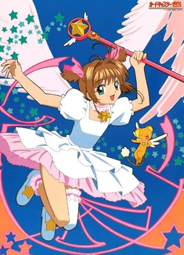 WDZFF Puzzle 1000 Teilen Classic Japanese Anime Magic Girl Poster Spiel Für Zu Hause Zum Stressabbau Qk110Zy von WDZFF