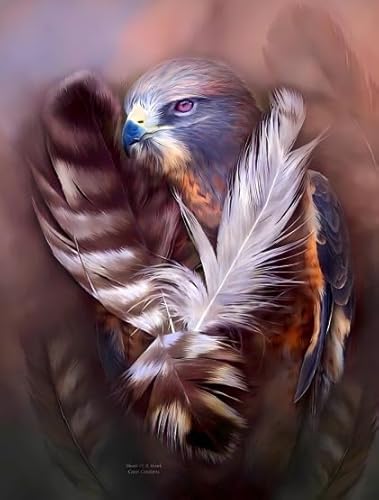 WDZFF Puzzles 1000 Stück - Difficult Puzzle - Animal Eagless Art Oil Painting - Erwachsene Familienspiele Lernspielzeug Gifts - Kx61Zs WDZFF Puzzles 1000 Stück - Difficult Puzzle - Animal Eagless Art Oil Painting - Erwachsene Familienspiele Lernspielzeug Gifts - Kx61Zs von WDZFF