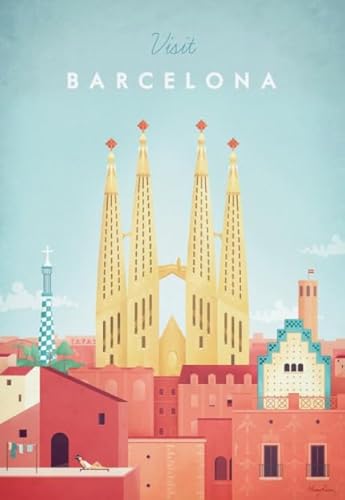 Wdzff Jigsaw Puzzle 1000 Teile Barcelona Landschaft Reise Poster Holzpuzzle Home Stressabbau Spiel Hw221Xq von WDZFF