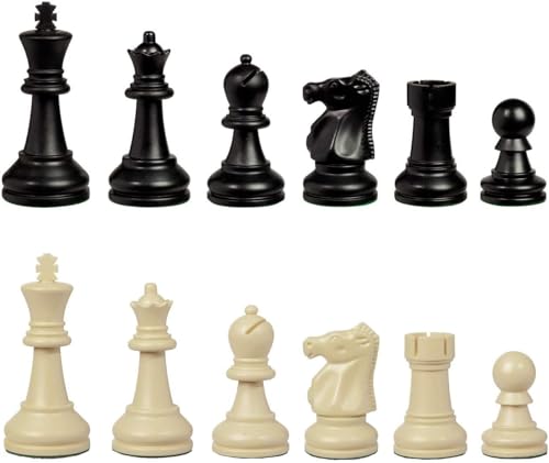 Bobby Fischer Ultimate Tournament Staunton Schachfiguren mit 9,5" King & Triple Gewicht über 1,7 kg von WE Games