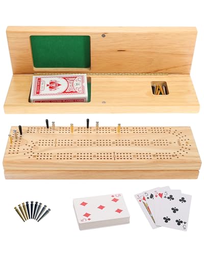 WE Games Cribbage-Set, Massivholz von WE Games