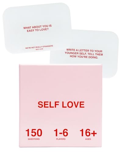 We're Not Really Strangers Self-Love-Edition-Kartenspiel, ein Spiel zur Selbsterkenntnis/Selbstbestätigung für Singles, Paare, Erwachsene, Jugendliche, für Spieleabende, ab 15 Jahren, 1–6 Spieler We're Not Really Strangers Self-Love-Edition-Kartenspiel, ein Spiel zur Selbsterkenntnis/Selbstbestätigung für Singles, Paare, Erwachsene, Jugendliche, für Spieleabende, ab 15 Jahren, 1–6 Spieler von WE'RE NOT REALLY STRANGERS
