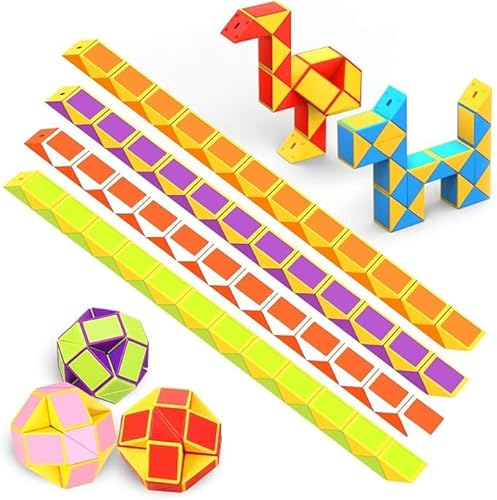Mitgebsel Kindergeburtstag, 12er 24 Blöcke Magische Schlange, Schultüte Füllung, Kleine Geschenke für Kinder Spielzeug Give Aways Kindergeburtstag Gastgeschenke, Geschenke zur Einschulung Junge Mitgebsel Kindergeburtstag, 12er 24 Blöcke Magische Schlange, Schultüte Füllung, Kleine Geschenke für Kinder Spielzeug Give Aways Kindergeburtstag Gastgeschenke, Geschenke zur Einschulung Junge von WEARXI