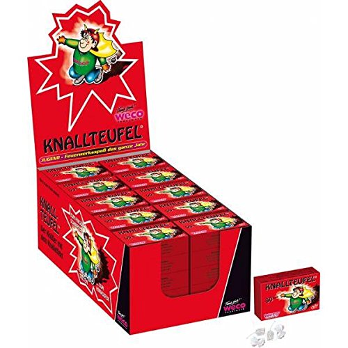 WECO 1205 Knallteufel 2500 Knallerbsen Knaller Feuerwerk Kinderfeuerwerk von WECO