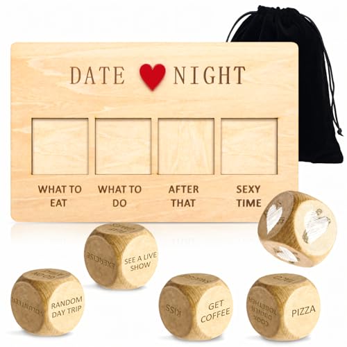 WEILAOK Date Night Dice, Date Night Ideen, Valentines Games, Dice Game, Date Night Ideas for couples, Date Night Game for Valentine's Day, Date Night, Birthdays, Anniversaries, etc von WEILAOK