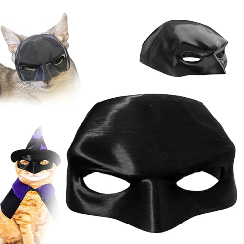 WEILONGB Katze Fledermaus Maske, Haustier Katze Fledermaus Maske für Halloween Party Dekoration, niedliche Katze Dress Up Zubehör, Welpenmaske Cosplay Fledermaus Kostüm Maske Haustier Katze Fledermaus WEILONGB Katze Fledermaus Maske, Haustier Katze Fledermaus Maske für Halloween Party Dekoration, niedliche Katze Dress Up Zubehör, Welpenmaske Cosplay Fledermaus Kostüm Maske Haustier Katze Fledermaus von WEILONGB