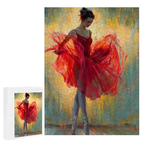 Balletttänzerin - Puzzles für Erwachsene, Puzzle Erwachsene 1500 Teile, Banksy Little Girl Street Artwork Puzzle 87 x 57 cm, Bunte DIY-Puzzles für Heimdekoration, Familienpuzzle Geschenkideen D-6 von WEISHIWE