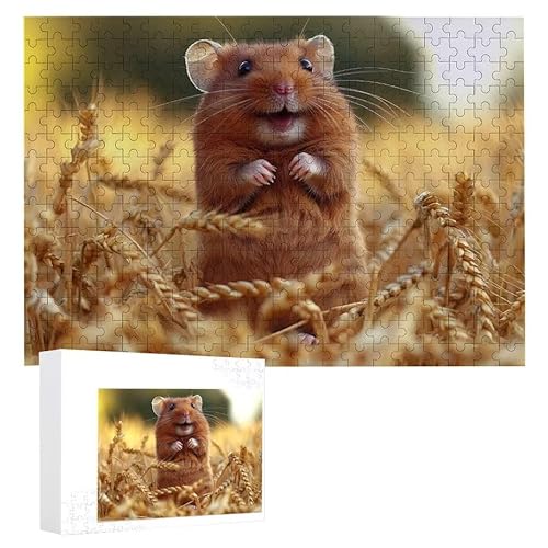 Hamster - Puzzles für Erwachsene, Puzzle Erwachsene 1000 Teile, Banksy Little Girl Street Artwork Puzzle 75 x 50 cm, Bunte DIY-Puzzles für Heimdekoration, Familienpuzzle Geschenkideen D-64 von WEISHIWE