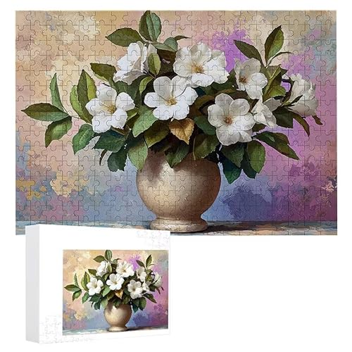 Puzzle 1200 Teile Erwachsene Blumenvasen 75 x 50 cm, 3D Visuelle Wooden Puzzle, DIY Craft Bastelpuzzles für Heimdekoration, Geschenkbox, Familie herausforderndes Puzzles F-330 Puzzle 1200 Teile Erwachsene Blumenvasen 75 x 50 cm, 3D Visuelle Wooden Puzzle, DIY Craft Bastelpuzzles für Heimdekoration, Geschenkbox, Familie herausforderndes Puzzles F-330 von WEISHIWE