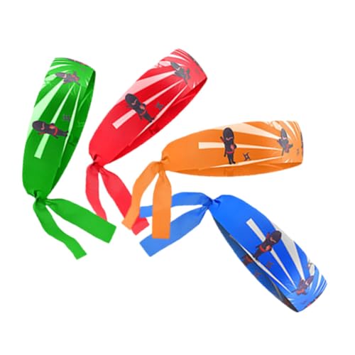 WEKADRIN 6 Stück Karate Stirnband Ninja Kopfband Verstellbar Klassisch für Karneval Party Mitgebsel Jungen Mädchen Kostüm Zubehör WEKADRIN 6 Stück Karate Stirnband Ninja Kopfband Verstellbar Klassisch für Karneval Party Mitgebsel Jungen Mädchen Kostüm Zubehör von WEKADRIN