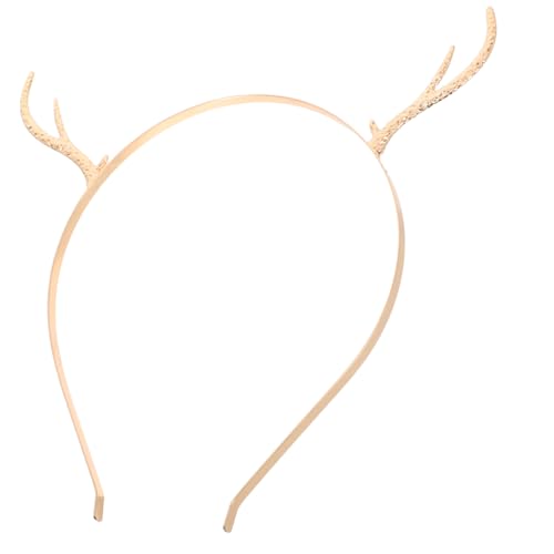 WEKADRIN Festliches Geweih Stirnband aus Langlebigem Metalllegierung Haarreif für Weihnachten Party Kostüm Haarschmuck Mädchen Frauen Weihnachten Haarband Rentierhorn Accessoire WEKADRIN Festliches Geweih Stirnband aus Langlebigem Metalllegierung Haarreif für Weihnachten Party Kostüm Haarschmuck Mädchen Frauen Weihnachten Haarband Rentierhorn Accessoire von WEKADRIN