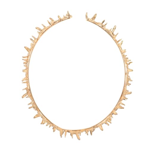 WEKADRIN Goldene Dornenkrone Haarschmuck Handgefertigt Gothic Kostüm Party Accessoire Für Halloween Karneval Cosplay Geburtstag Prom WEKADRIN Goldene Dornenkrone Haarschmuck Handgefertigt Gothic Kostüm Party Accessoire Für Halloween Karneval Cosplay Geburtstag Prom von WEKADRIN