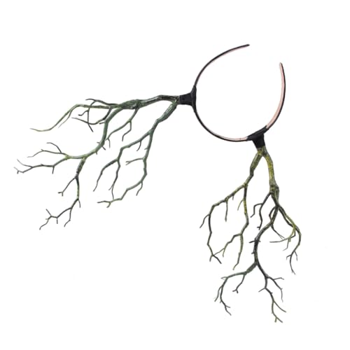 WEKADRIN Grüner Witch Horn Haarreif Cosplay Halloween Haaraccessoire Leichtes Party Haarband für Gruselige Kostüme und Fotoshootings WEKADRIN Grüner Witch Horn Haarreif Cosplay Halloween Haaraccessoire Leichtes Party Haarband für Gruselige Kostüme und Fotoshootings von WEKADRIN