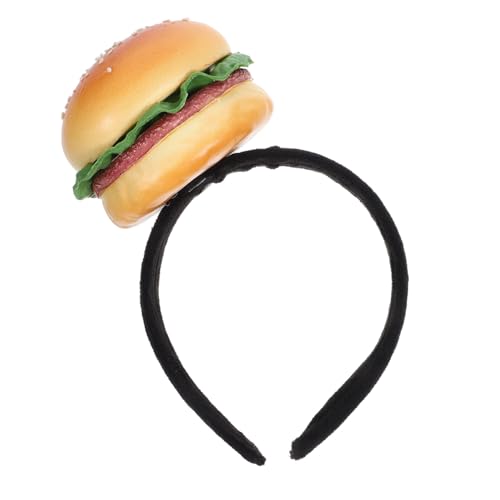 WEKADRIN Lustiger Burger Haarreif für Erwachsene Kostüm Accessoire Bequemes Sicheres Stirnband für Partys und Festival Fotoprops Auffällige Farben Einzigartiges Design WEKADRIN Lustiger Burger Haarreif für Erwachsene Kostüm Accessoire Bequemes Sicheres Stirnband für Partys und Festival Fotoprops Auffällige Farben Einzigartiges Design von WEKADRIN