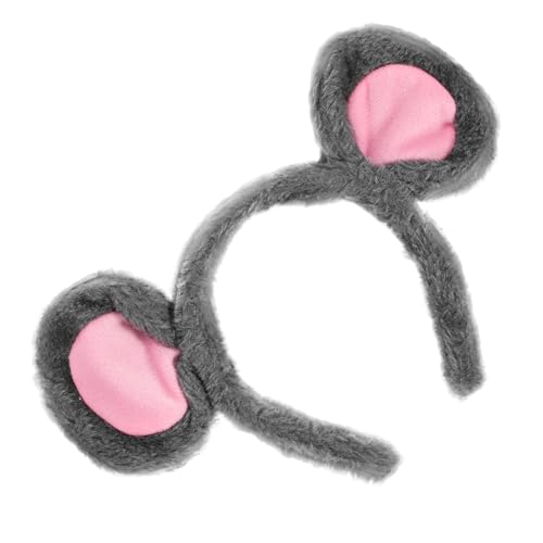 WEKADRIN Mäuseohren Haarreifen Plüsch Tierkostüm Zubehör Nonslip Komfortabel für Halloween Cosplay Party Karneval Verkleidung Stirnband Erwachsene Damen WEKADRIN Mäuseohren Haarreifen Plüsch Tierkostüm Zubehör Nonslip Komfortabel für Halloween Cosplay Party Karneval Verkleidung Stirnband Erwachsene Damen von WEKADRIN