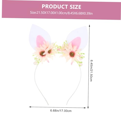 WEKADRIN Niedriges Gewicht Hasenohren Haarreif Haarschmuck Sicheres Glattes Stirnband Haaraccessoire für Junge Mädchen Performance Kostüm WEKADRIN Niedriges Gewicht Hasenohren Haarreif Haarschmuck Sicheres Glattes Stirnband Haaraccessoire für Junge Mädchen Performance Kostüm von WEKADRIN