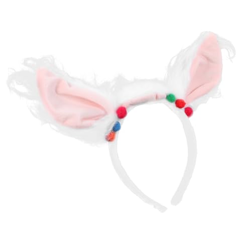 WEKADRIN Realistisches Alpaka-stirnband mit Detailgetreuen Tierohren Komfortabel und Langlebig Vielseitiges Cosplay Halloween-accessoire für Erwachsene für Kostüm Themenpartys WEKADRIN Realistisches Alpaka-stirnband mit Detailgetreuen Tierohren Komfortabel und Langlebig Vielseitiges Cosplay Halloween-accessoire für Erwachsene für Kostüm Themenpartys von WEKADRIN