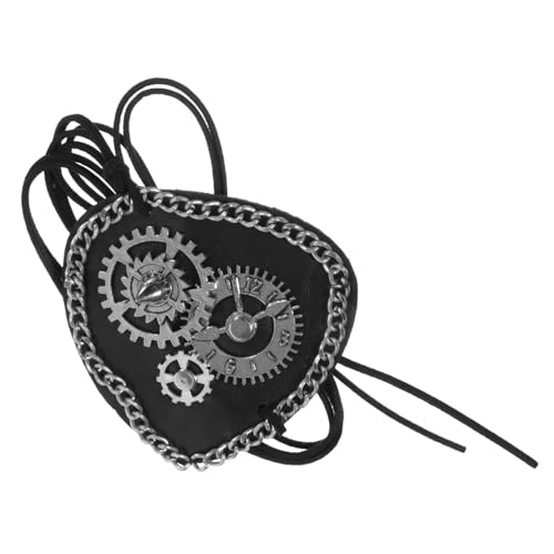 WEKADRIN Retro Piraten Augenklappe Einäugige Augenabdeckung Atmungsaktiv Leicht Halloween Kostüm Party Zubehör Erwachsene WEKADRIN Retro Piraten Augenklappe Einäugige Augenabdeckung Atmungsaktiv Leicht Halloween Kostüm Party Zubehör Erwachsene von WEKADRIN