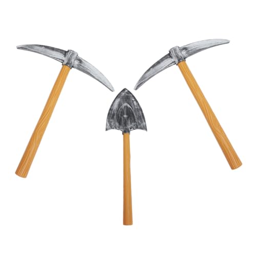 WEKADRIN Schaumstoff Spitzhacke und Schaufel Teilig für Halloween Zwerg Cosplay Bühnenrequisiten Party Zubehör Leicht Robust Vielseitig für Kostümauftritte WEKADRIN Schaumstoff Spitzhacke und Schaufel Teilig für Halloween Zwerg Cosplay Bühnenrequisiten Party Zubehör Leicht Robust Vielseitig für Kostümauftritte von WEKADRIN