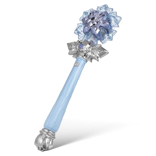 WEKADRIN Zauberstab sprühen Und Prinzessin Kind aufleuchten Prinzessin Zauberstab glühen Schneeflocken- Spielzeugstab Schneeflocke Plastik Blau WEKADRIN Zauberstab sprühen Und Prinzessin Kind aufleuchten Prinzessin Zauberstab glühen Schneeflocken- Spielzeugstab Schneeflocke Plastik Blau von WEKADRIN