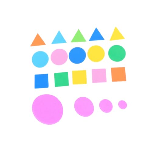 WEKAMOS 1000 Stück Teiliges Bunter Selbstklebender Schaumstoff Formen Geometrische Figuren Aufkleber Lernsticker Eva Material Sicher für Basteln Scrapbooking DIY WEKAMOS 1000 Stück Teiliges Bunter Selbstklebender Schaumstoff Formen Geometrische Figuren Aufkleber Lernsticker Eva Material Sicher für Basteln Scrapbooking DIY von WEKAMOS