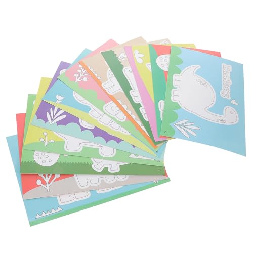 WEKAMOS 12 Stück Dinosaurier Eva Tierpuzzle Teilig Buntes DIY Bastelset für Jahre Kreatives Lernspielzeug Handliche Tiersticker für Spielerisches Denken und Eltern Junge Mädchen WEKAMOS 12 Stück Dinosaurier Eva Tierpuzzle Teilig Buntes DIY Bastelset für Jahre Kreatives Lernspielzeug Handliche Tiersticker für Spielerisches Denken und Eltern Junge Mädchen von WEKAMOS