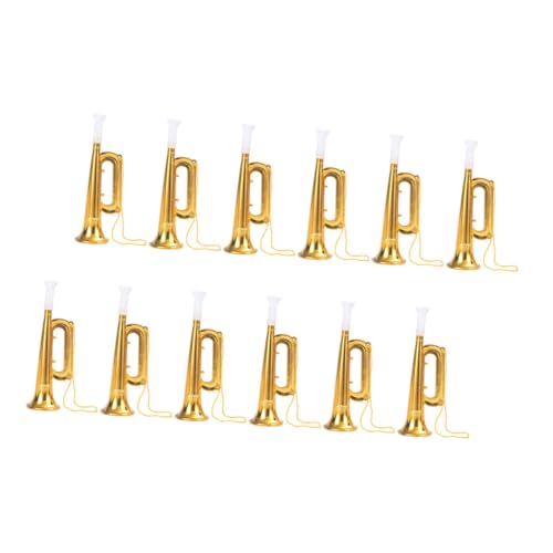 WEKAMOS 12 Stück Teiliges Kindertrompeten aus Robustem Abs Kunststoff Interessante Musikinstrumente für Geruchsneutral und Sicher für Partyspaß Spiele Feste und Musikalische WEKAMOS 12 Stück Teiliges Kindertrompeten aus Robustem Abs Kunststoff Interessante Musikinstrumente für Geruchsneutral und Sicher für Partyspaß Spiele Feste und Musikalische von WEKAMOS