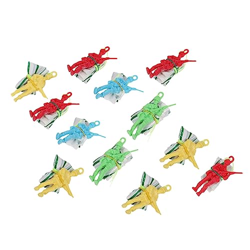 WEKAMOS 12 Stück Teiliges Soldaten Fallschirm Outdoor Wurfspiel für Langsame Landung Langlebiges Kunststoffmaterial Fördert Geschicklichkeit und Kreativität Beim WEKAMOS 12 Stück Teiliges Soldaten Fallschirm Outdoor Wurfspiel für Langsame Landung Langlebiges Kunststoffmaterial Fördert Geschicklichkeit und Kreativität Beim von WEKAMOS