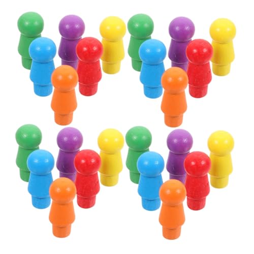 WEKAMOS 120 Stück Teiliges Bunte Holz Spielfiguren Vielseitige Spielsteine für Brettspiele Farbenfrohe Holz Pawns als Ersatzteile Langlebige Spielfiguren mit Feiner Verarbeitung für und WEKAMOS 120 Stück Teiliges Bunte Holz Spielfiguren Vielseitige Spielsteine für Brettspiele Farbenfrohe Holz Pawns als Ersatzteile Langlebige Spielfiguren mit Feiner Verarbeitung für und von WEKAMOS
