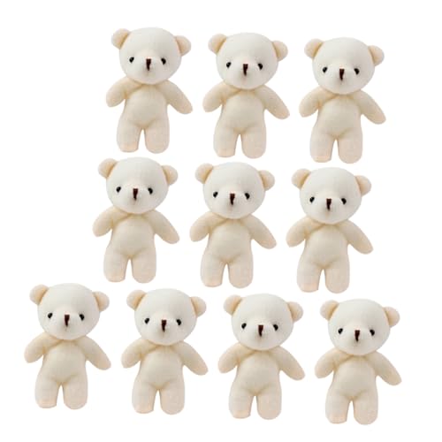 WEKAMOS 15 Stück Mini Bär Anhänger Teiliges Kuscheltier Schlüsselanhänger Tragbarer Plüsch Bär Deko Kleine Stofftier Puppe Für Taschen Rucksack Zubehör WEKAMOS 15 Stück Mini Bär Anhänger Teiliges Kuscheltier Schlüsselanhänger Tragbarer Plüsch Bär Deko Kleine Stofftier Puppe Für Taschen Rucksack Zubehör von WEKAMOS