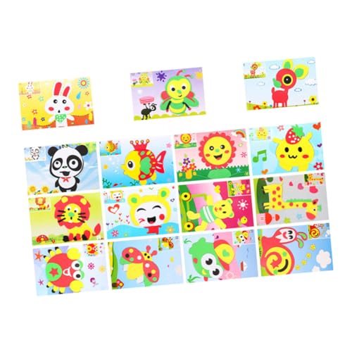 WEKAMOS 15 Stück Teiliges DIY Eva Sticker für Kleinkinder Kreative Bunte Schaumstoffaufkleber Sicher und Langlebig für Kinderzimmer Bastelprojekte und Dekorative Kunsthandwerke WEKAMOS 15 Stück Teiliges DIY Eva Sticker für Kleinkinder Kreative Bunte Schaumstoffaufkleber Sicher und Langlebig für Kinderzimmer Bastelprojekte und Dekorative Kunsthandwerke von WEKAMOS