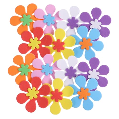 WEKAMOS 160 Stück Teiliges Eva Schaumstoff Sticker Blumenform Selbstklebend Langlebig und Sicher für DIY Bastelprojekte Wanddekoration Kinderzimmer Kindergarten und Büro Zufällige Farbe WEKAMOS 160 Stück Teiliges Eva Schaumstoff Sticker Blumenform Selbstklebend Langlebig und Sicher für DIY Bastelprojekte Wanddekoration Kinderzimmer Kindergarten und Büro Zufällige Farbe von WEKAMOS