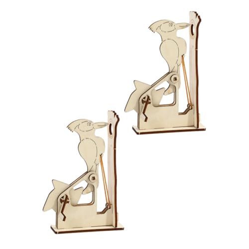 WEKAMOS 2 Sätze Holzpuzzle DIY Holzspecht Modell Lernspielzeug Pädagogisch für Jungen Mädchen Ab Jahren Sicher Glatt Fördert Problemlösung und Räumliches WEKAMOS 2 Sätze Holzpuzzle DIY Holzspecht Modell Lernspielzeug Pädagogisch für Jungen Mädchen Ab Jahren Sicher Glatt Fördert Problemlösung und Räumliches von WEKAMOS